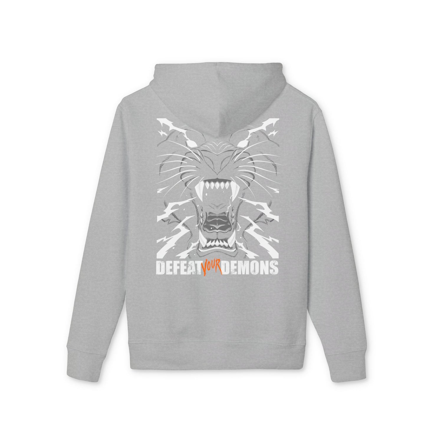 Defeat Your Demons - Black "Lightning" Panther - Unisex Hoody