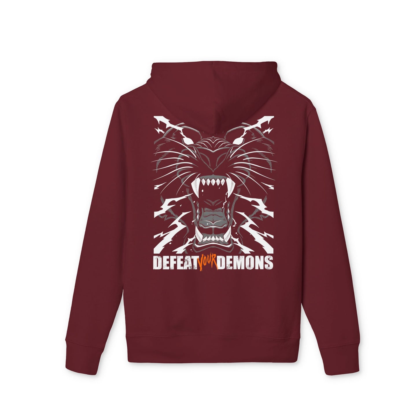 Defeat Your Demons - Black "Lightning" Panther - Unisex Hoody