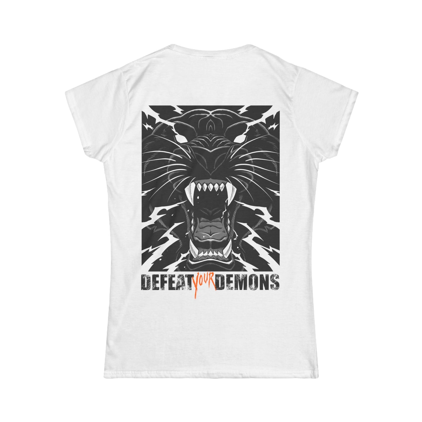 Defeat Your Demons - Black "Lightning" Panther - Women's T-Shirt