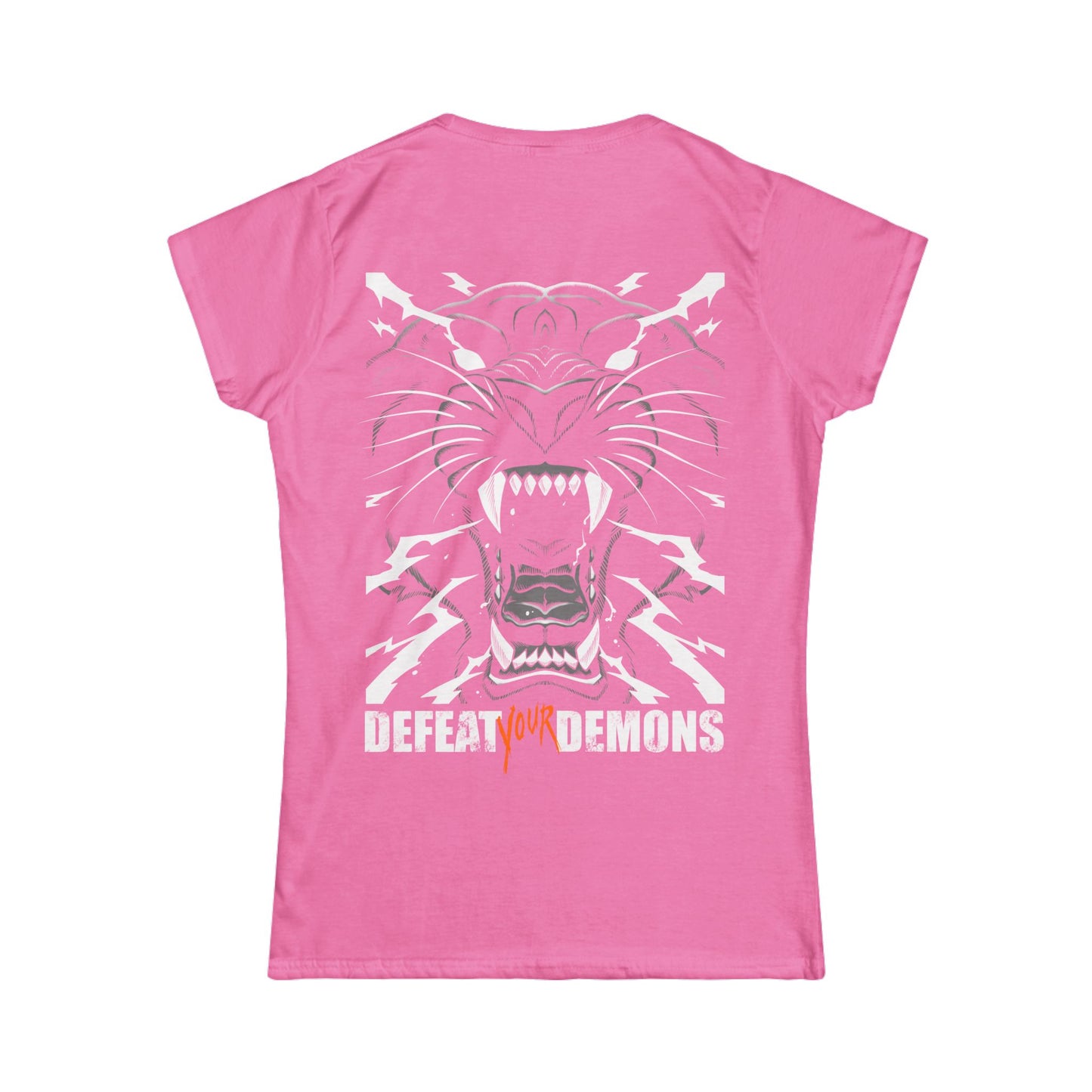 Defeat Your Demons - Black "Lightning" Panther - Women's T-Shirt