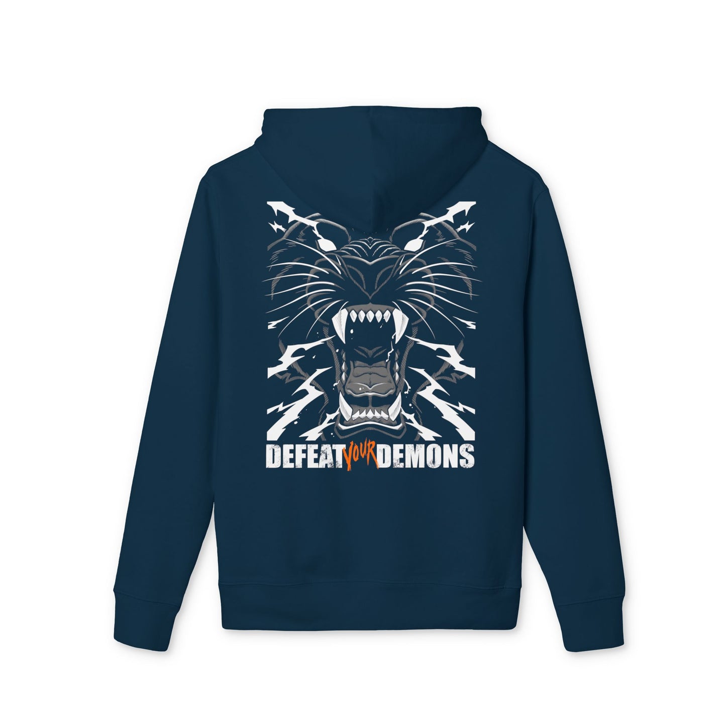 Defeat Your Demons - Black "Lightning" Panther - Unisex Hoody