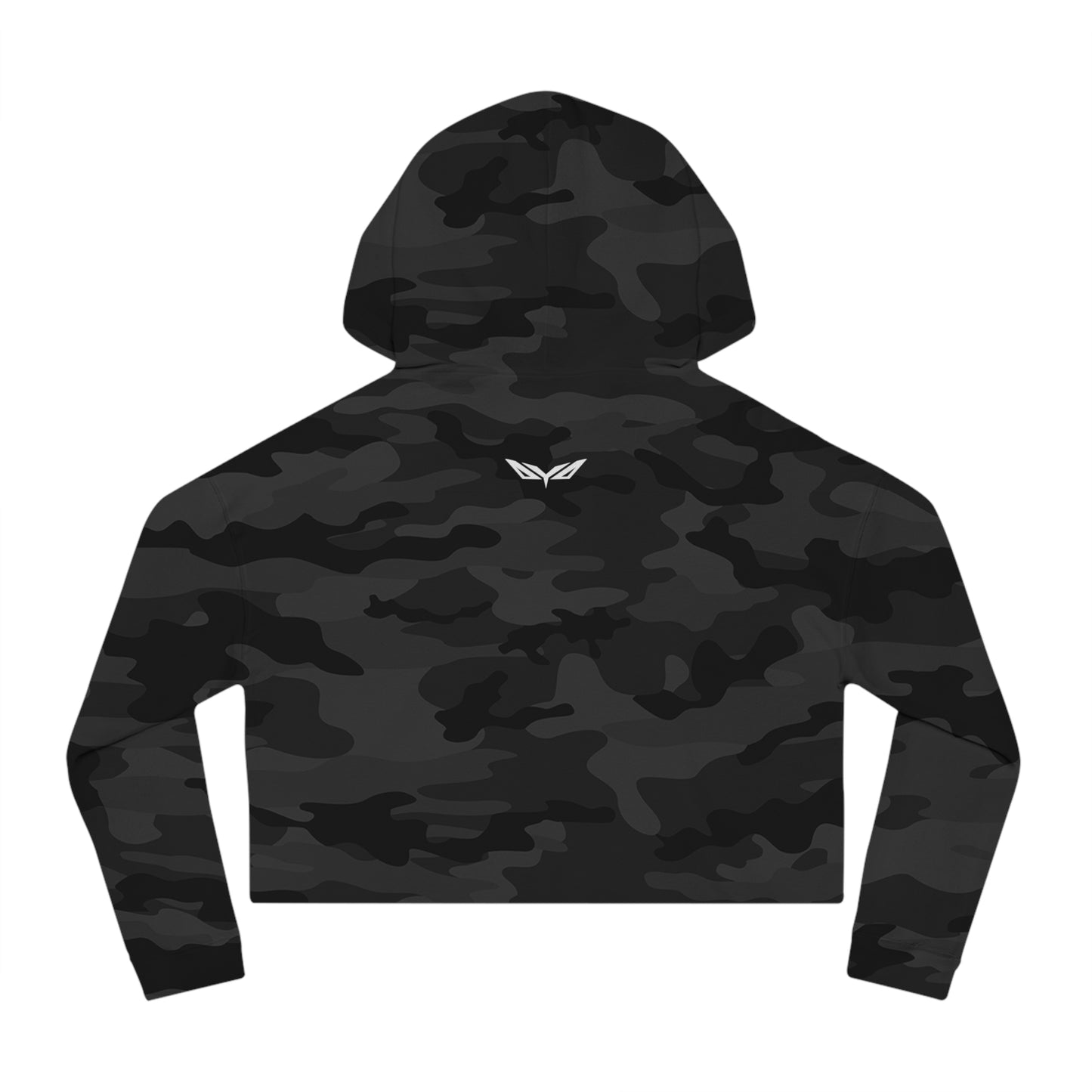 Defeat Your Demons - Women’s Cropped Hooded Sweatshirt
