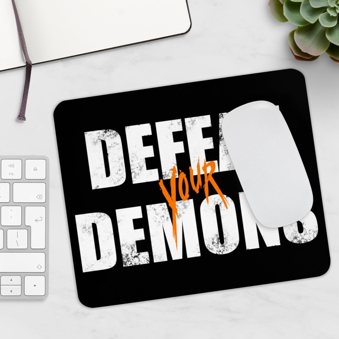 Defeat Your Demons - Mouse Pad