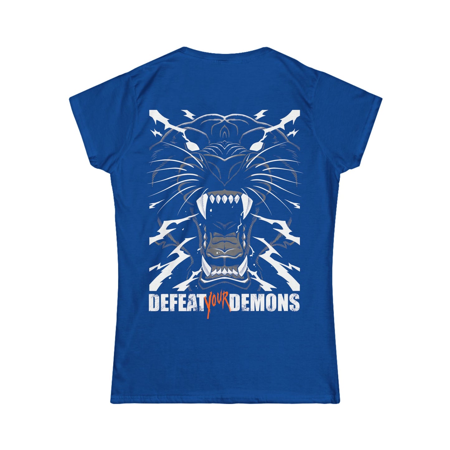 Defeat Your Demons - Black "Lightning" Panther - Women's T-Shirt