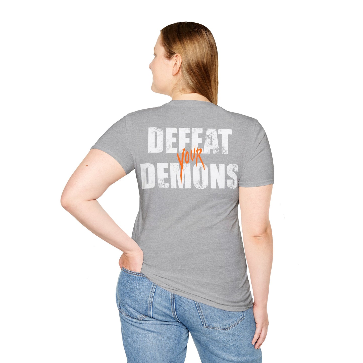 Defeat Your Demons - The Message - Unisex T-shirt