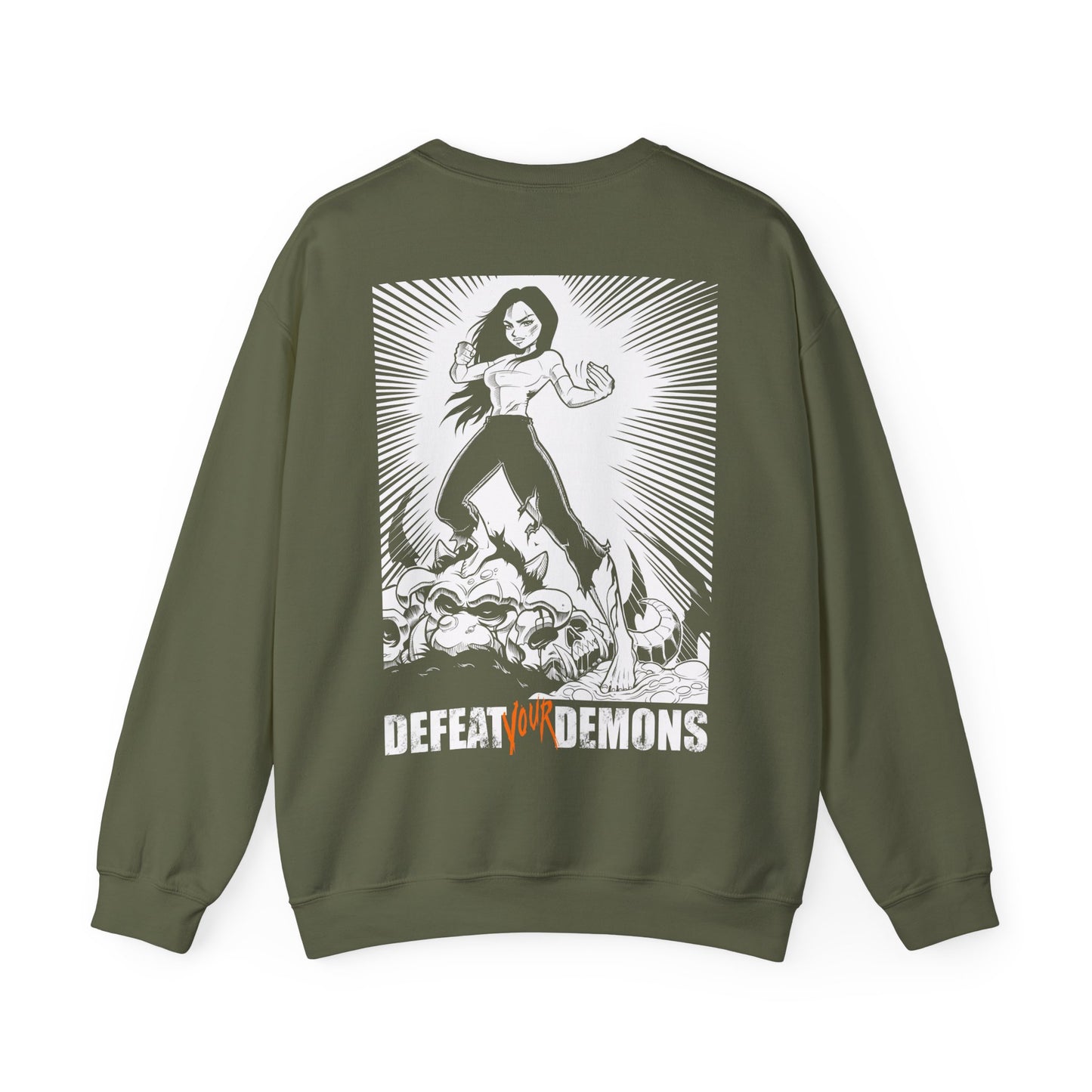 Defeat Your Demons - Demon Slayer 'Lyz' - Unisex Sweater