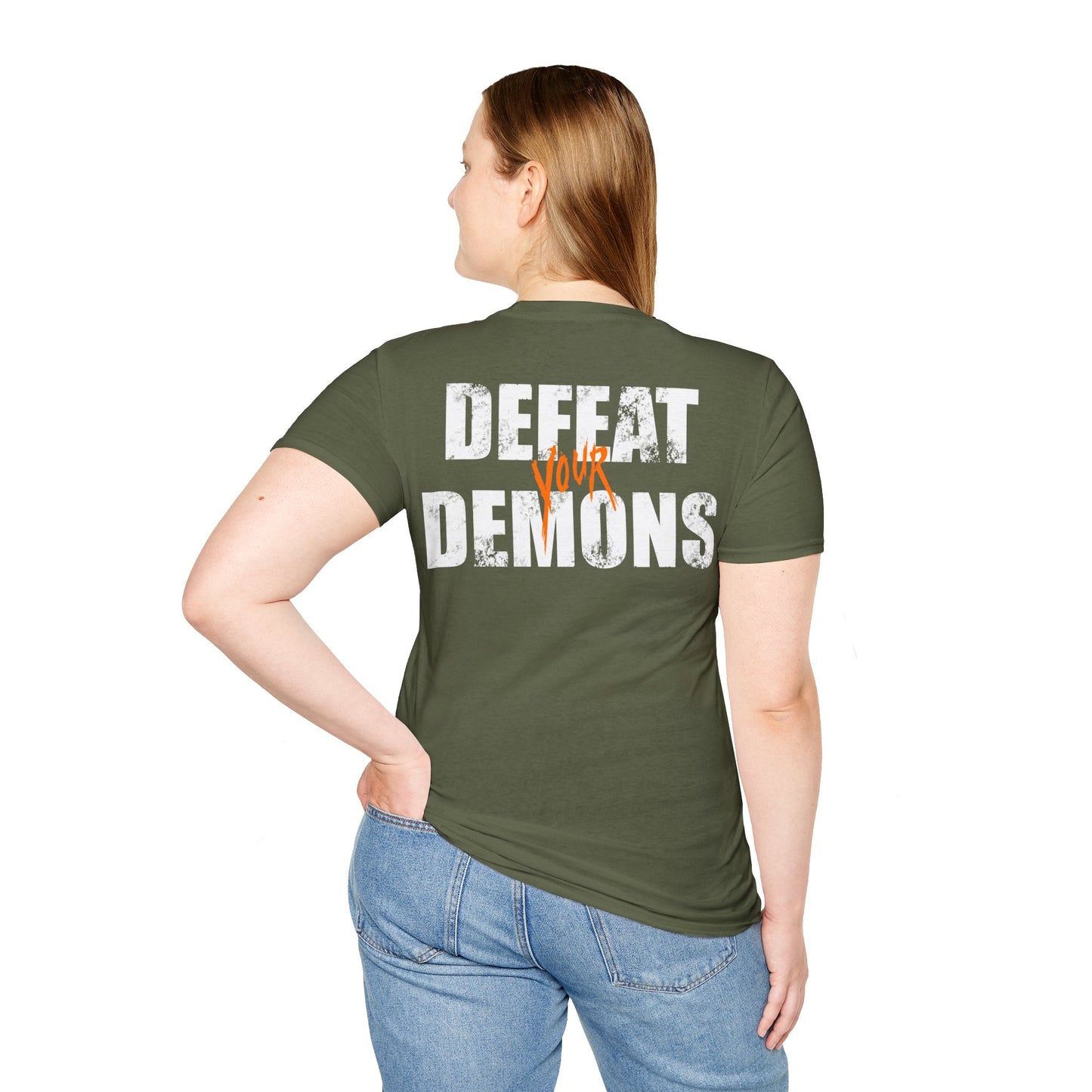 Defeat Your Demons - The Message - Unisex T-shirt