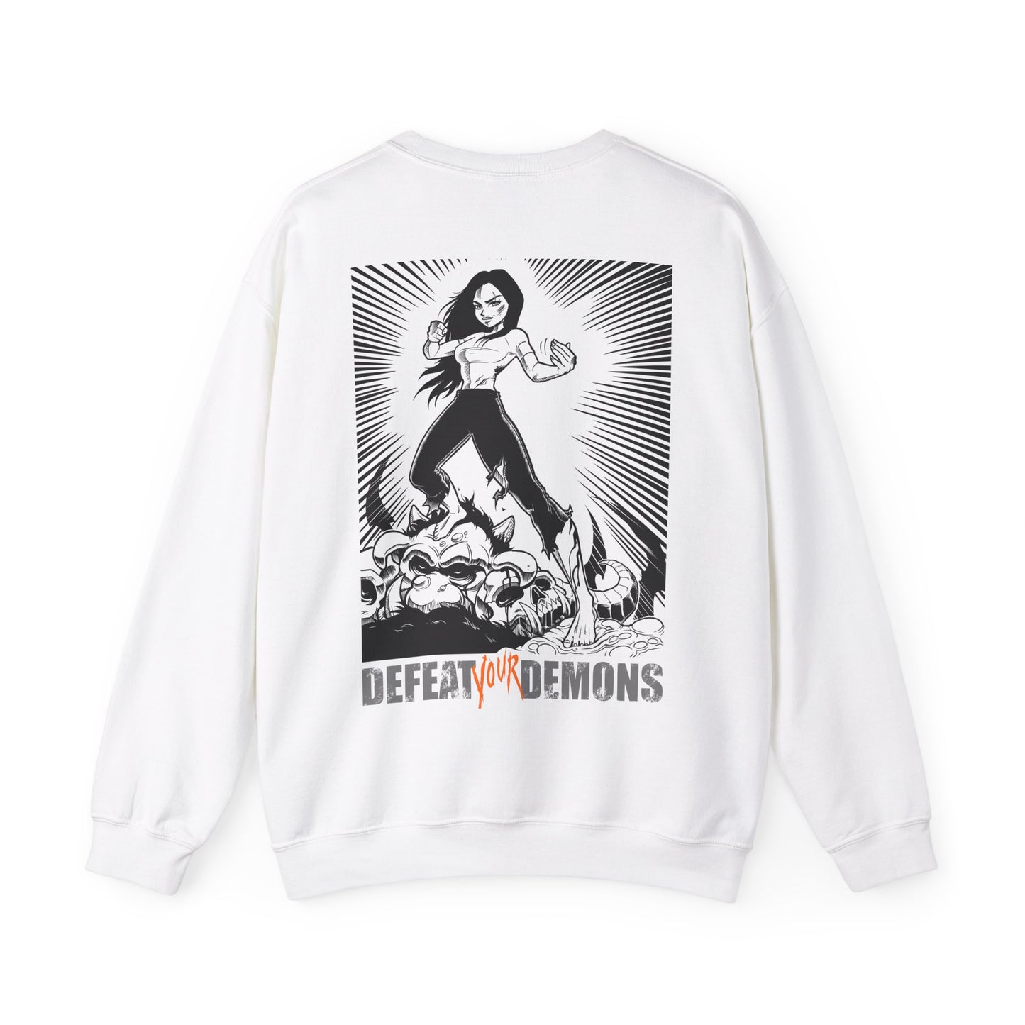 Defeat Your Demons - Demon Slayer 'Lyz' - Unisex Sweater