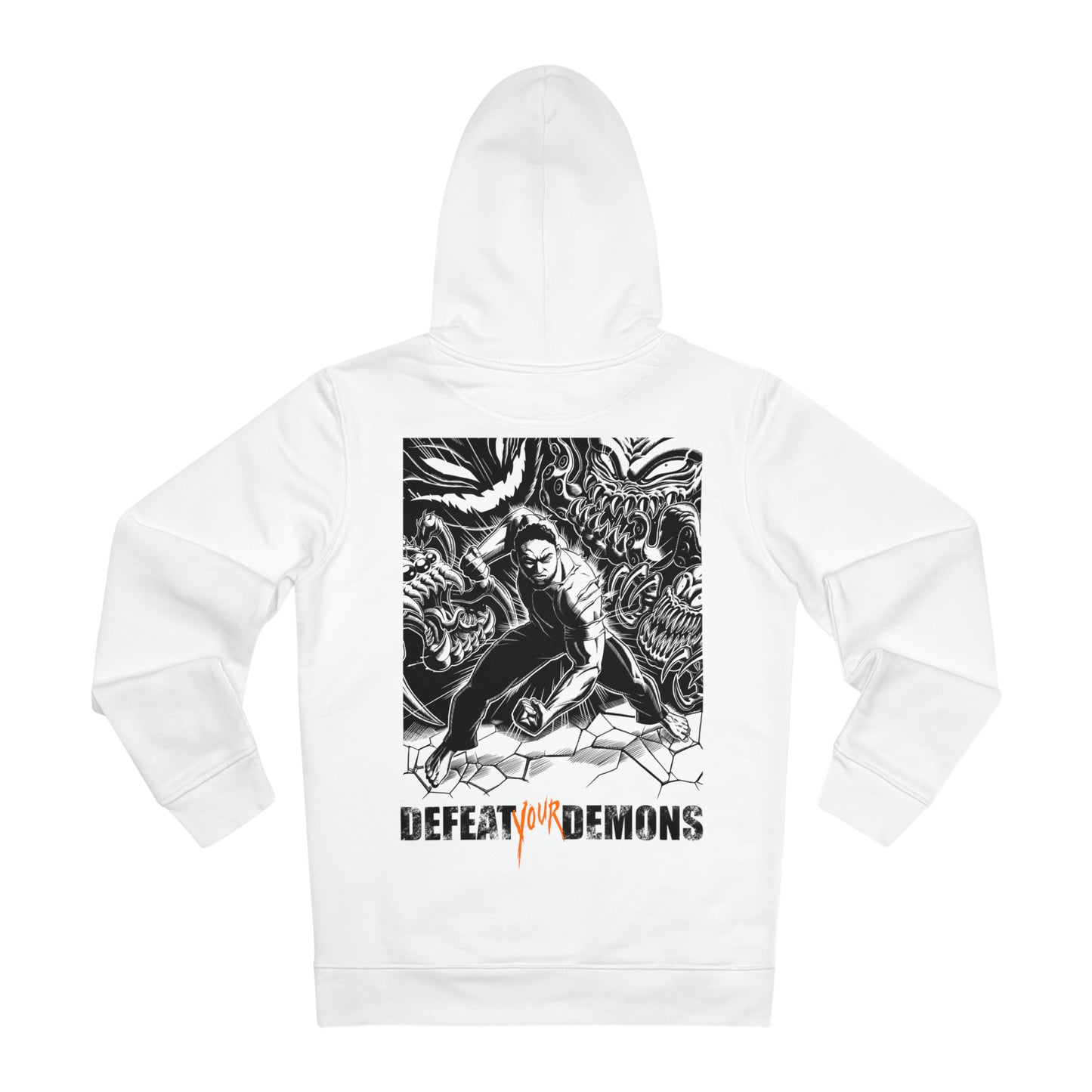 Defeat Your Demons - Unisex "Hero" Hoody