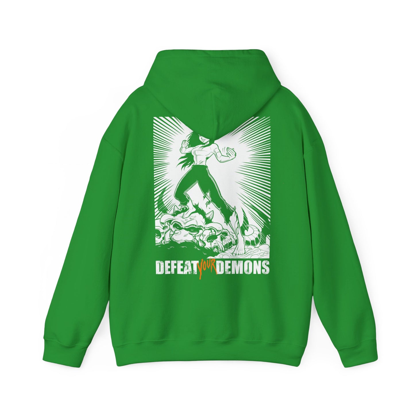 Defeat Your Demons - Unisex "Lyz Hero" Hoody