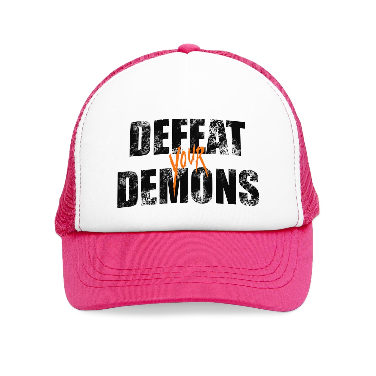 Defeat Your Demons -Mesh Cap