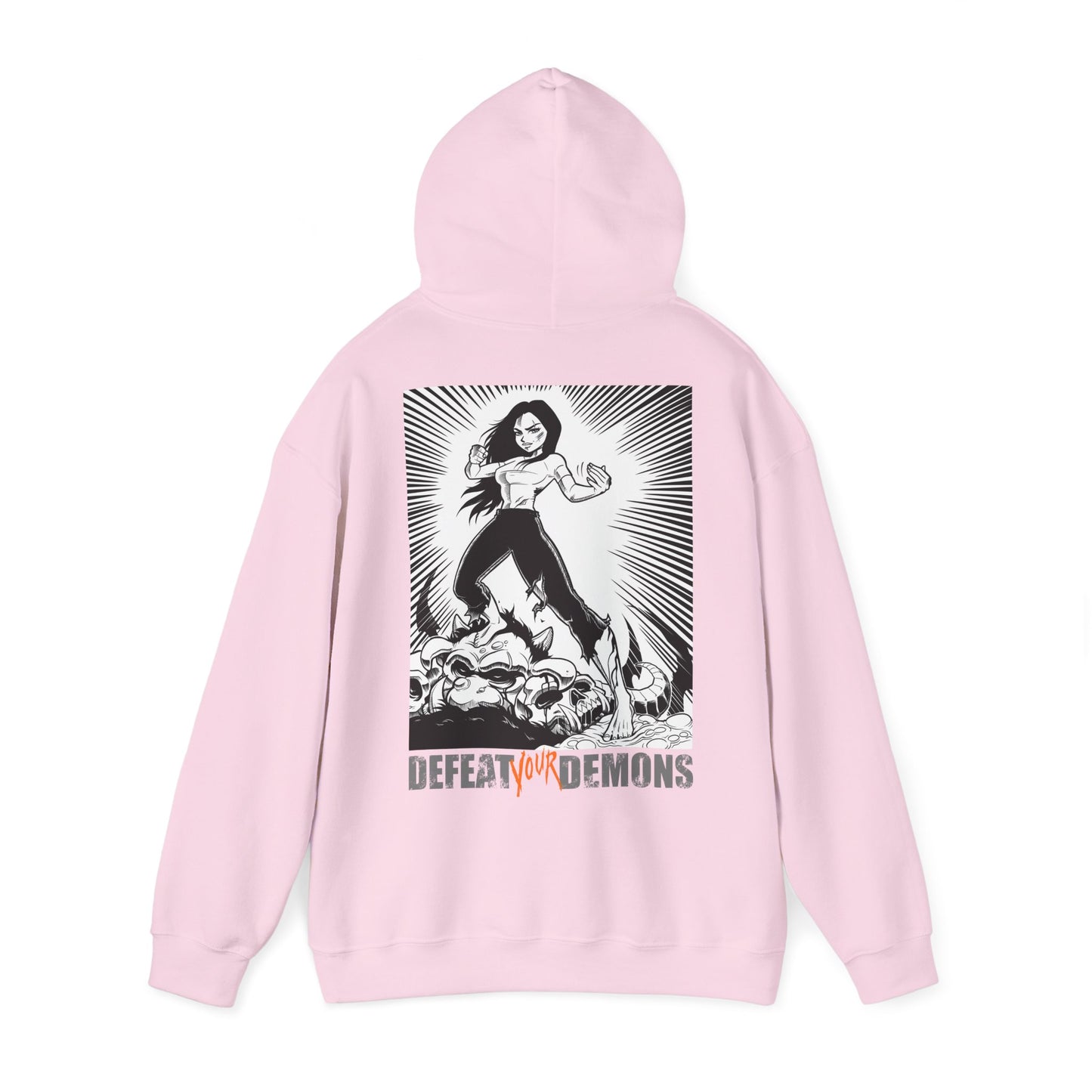 Defeat Your Demons - Unisex "Lyz Hero" Hoody