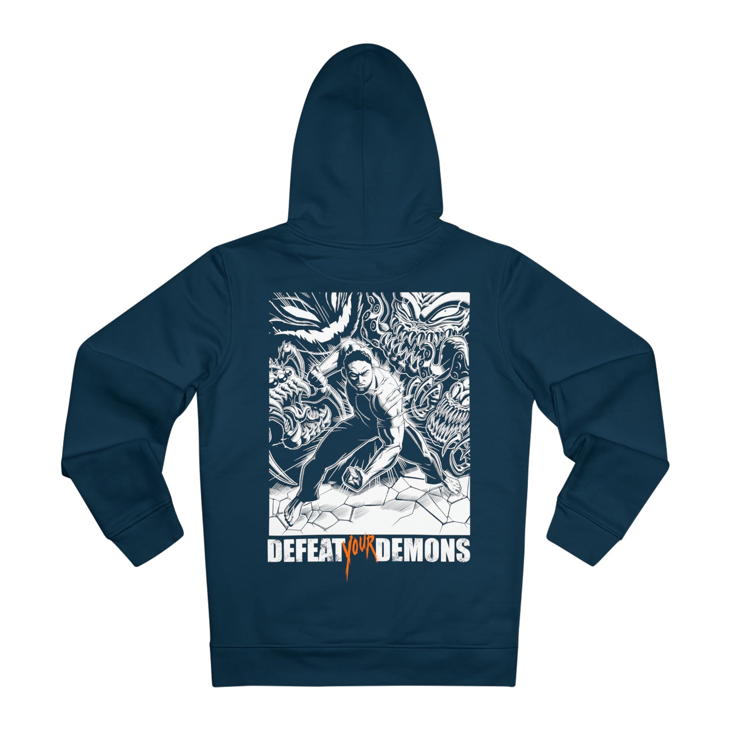 Defeat Your Demons - Unisex "Hero" Hoody