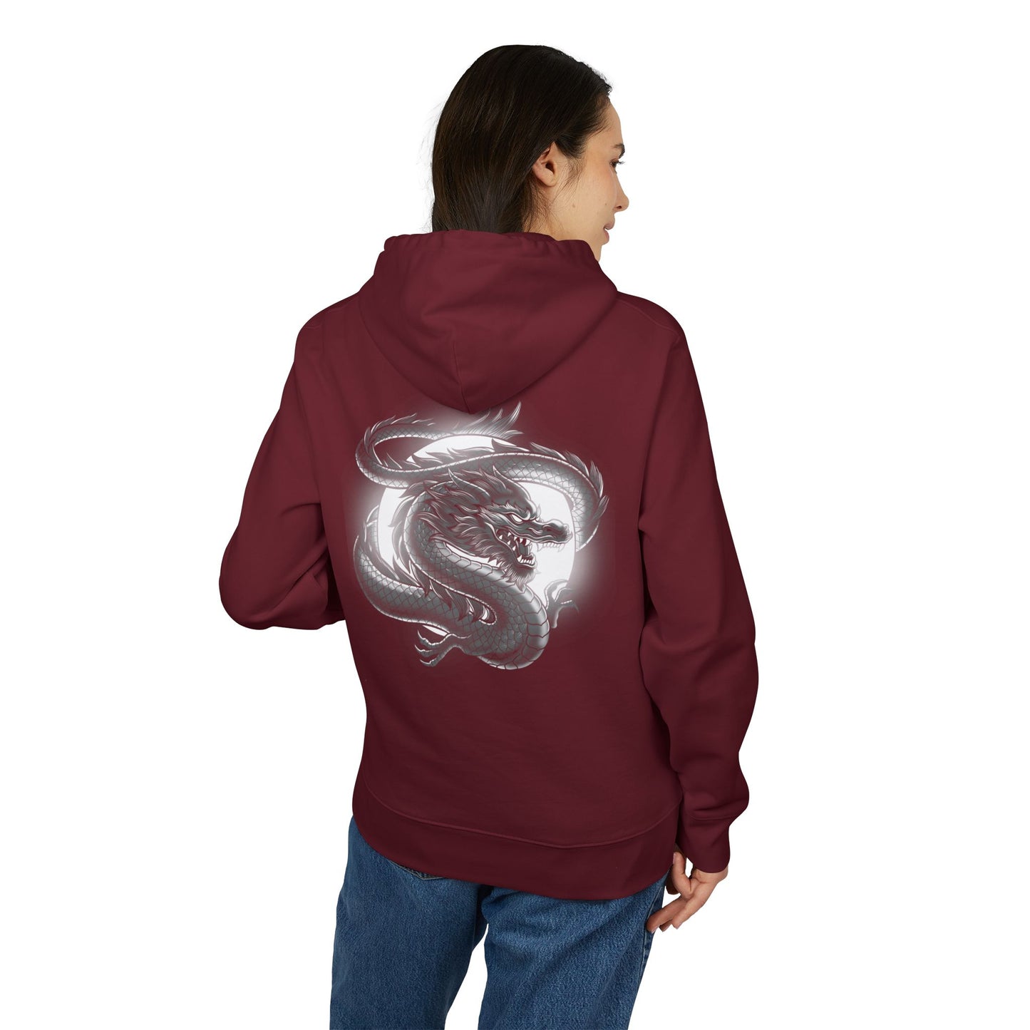 Defeat Your Demons - Moon Dragon - Unisex Hoody