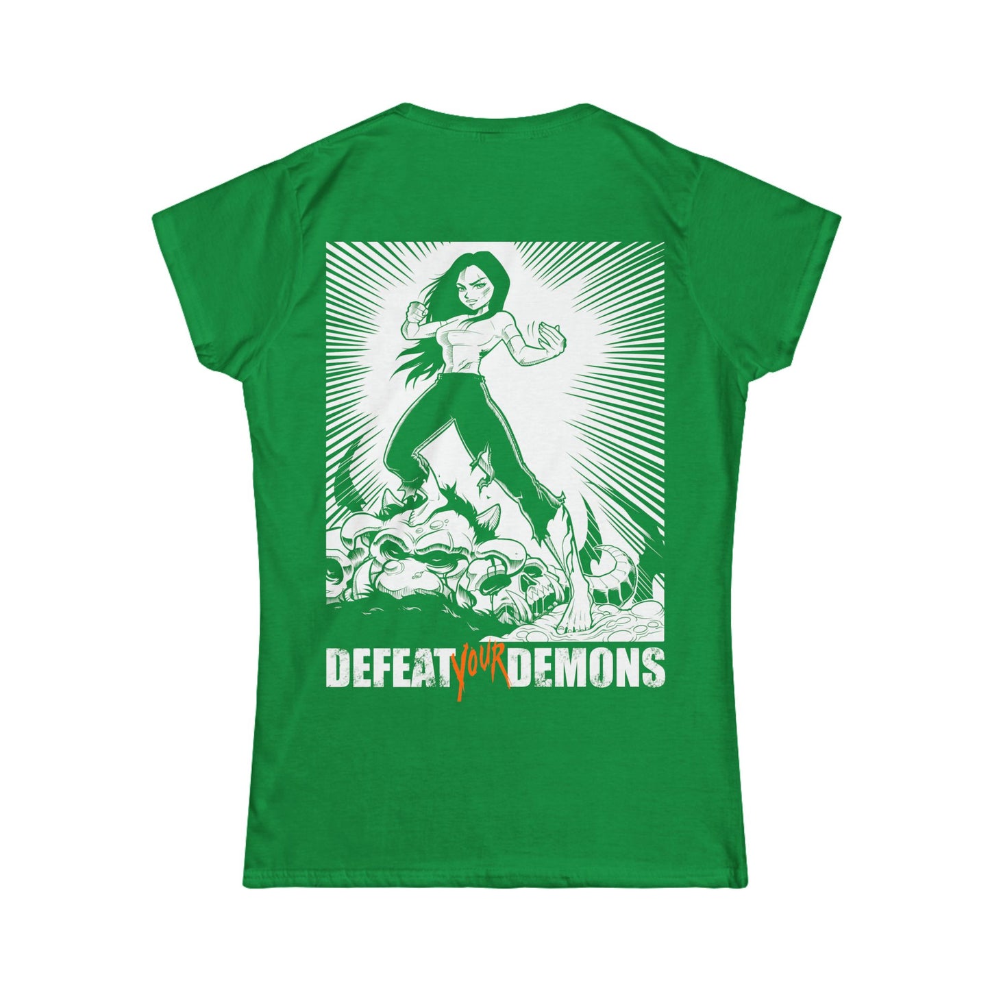 Defeat Your Demons - Demon Slayer 'Lyz' - Women's T-Shirt