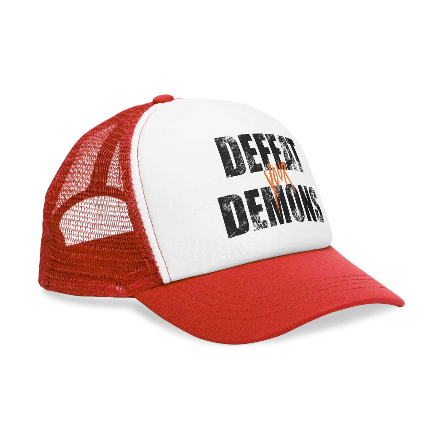 Defeat Your Demons -Mesh Cap