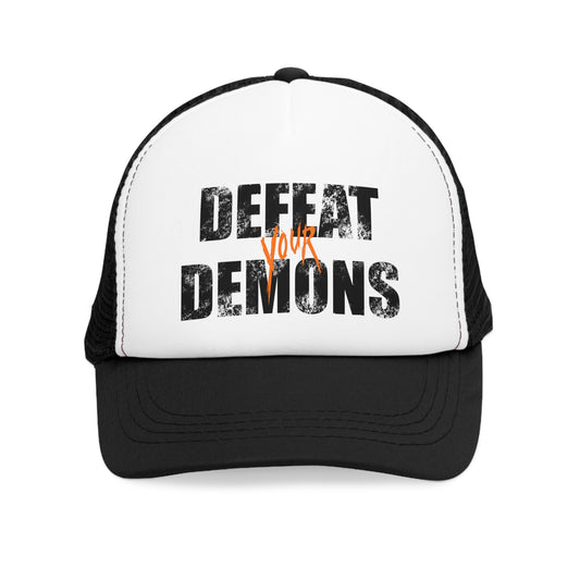 Defeat Your Demons -Mesh Cap