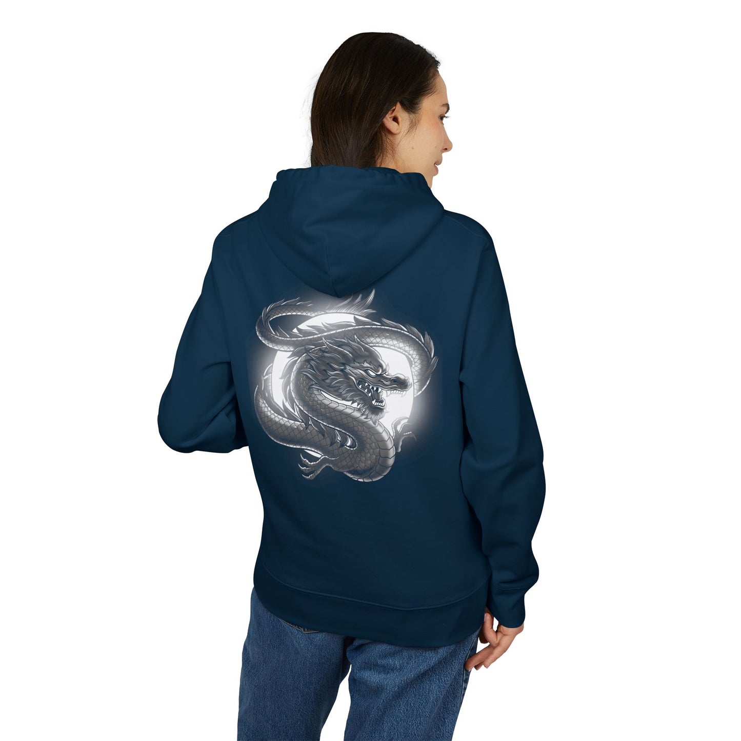 Defeat Your Demons - Moon Dragon - Unisex Hoody