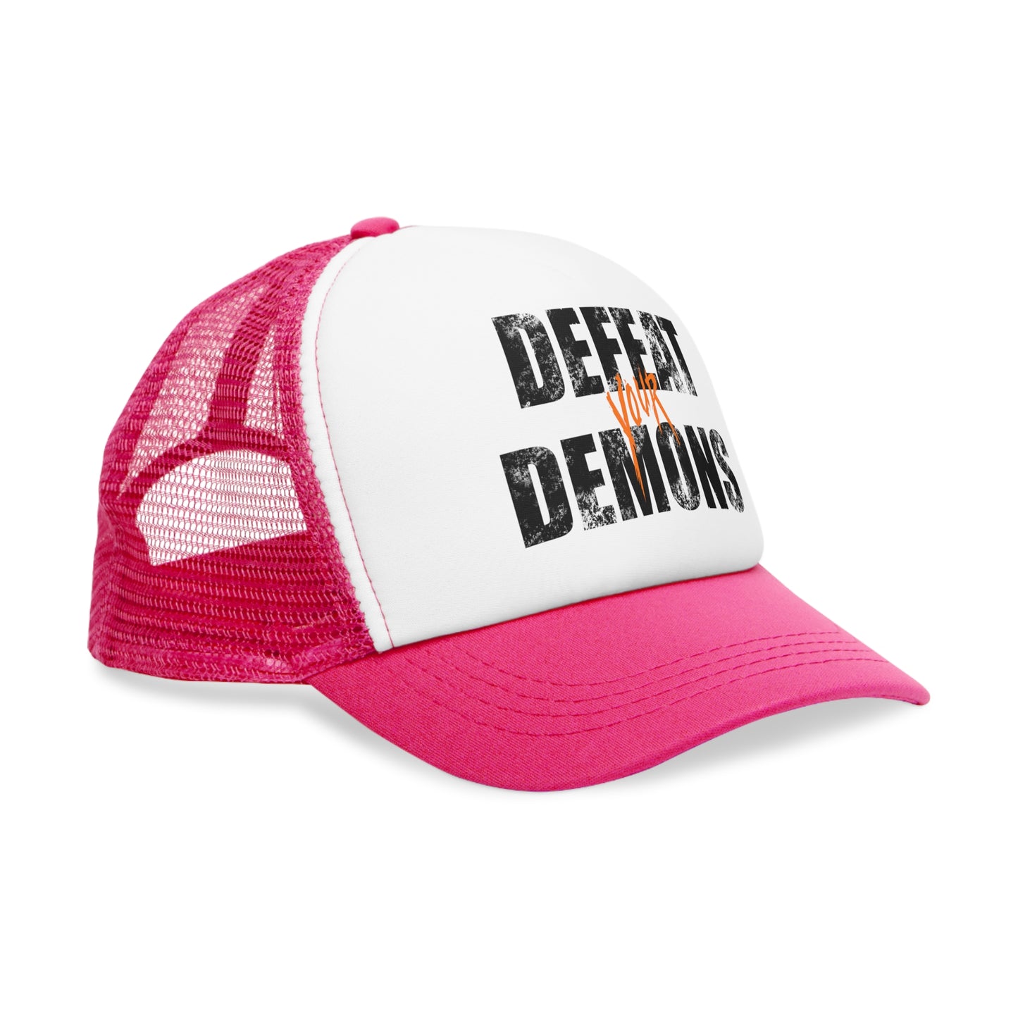 Defeat Your Demons -Mesh Cap