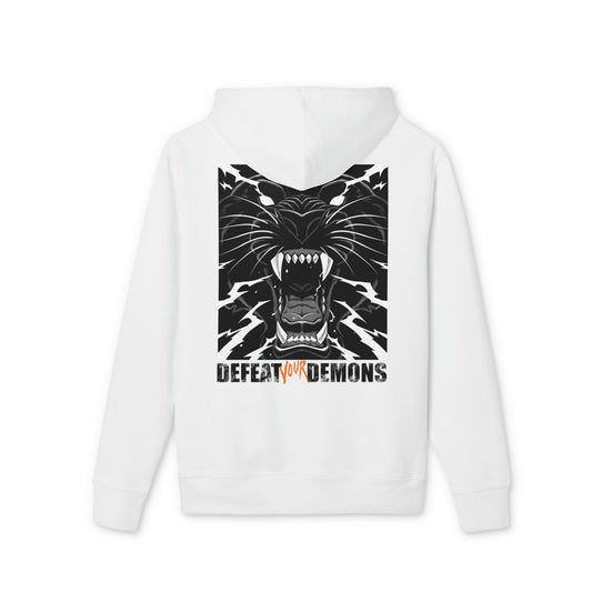 Defeat Your Demons - Black "Lightning" Panther - Unisex Hoody