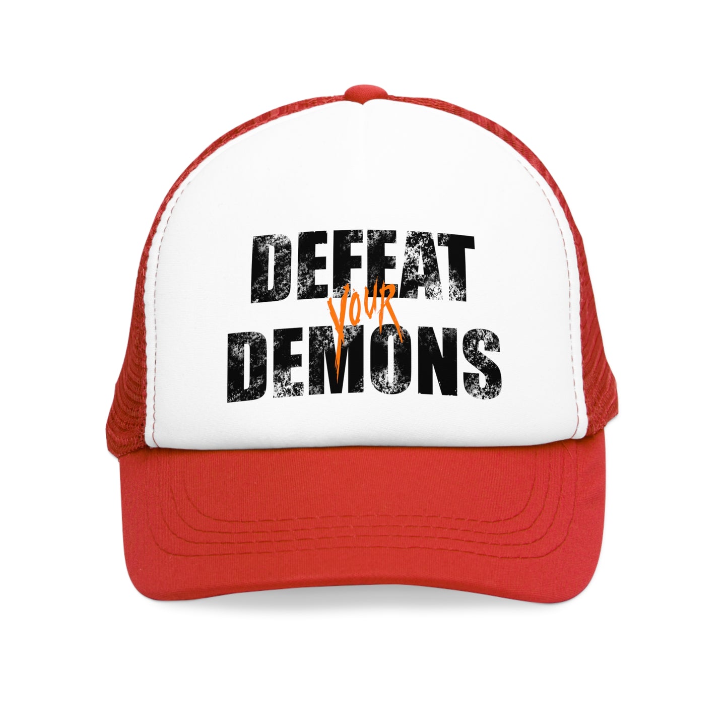 Defeat Your Demons -Mesh Cap