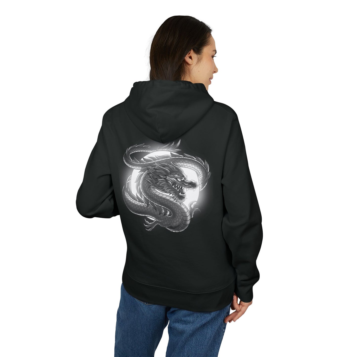 Defeat Your Demons - Moon Dragon - Unisex Hoody
