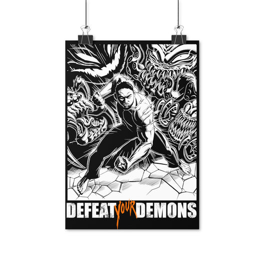 Defeat Your Demons - I Am Hero Poster