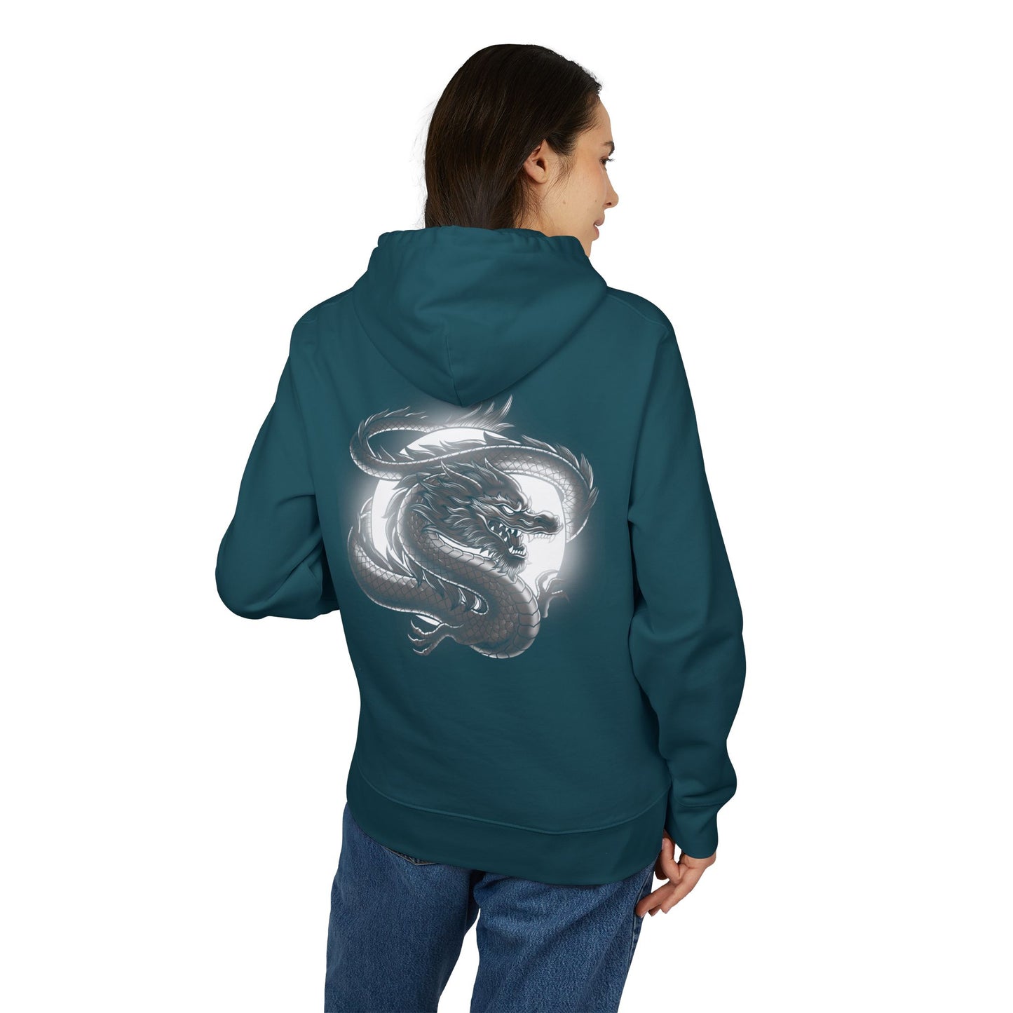 Defeat Your Demons - Moon Dragon - Unisex Hoody